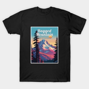 Ragged Mountain ski new hampshire usa T-Shirt